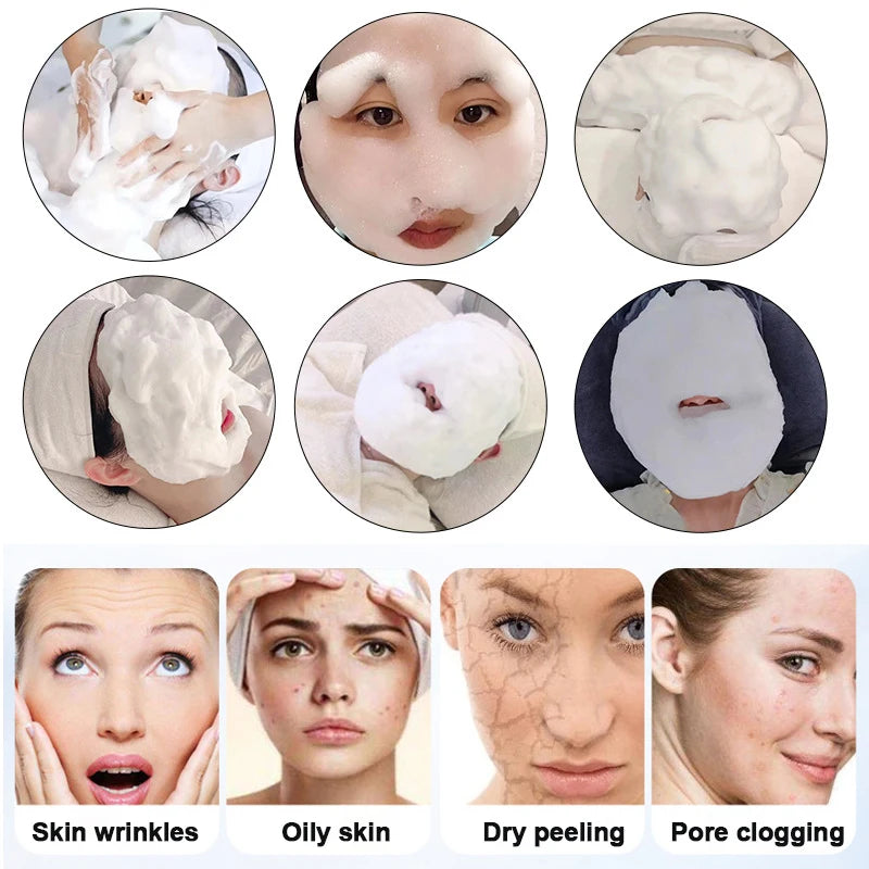 Magic Oxygen Bubble Facial Device Deep Pore Clean White Skin Rejuvenation