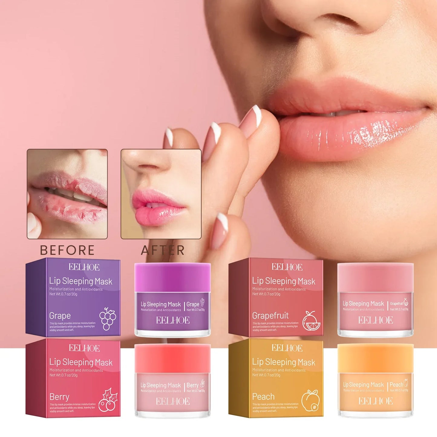 Sleeping Lip Mask – Overnight Lip Moisturizer