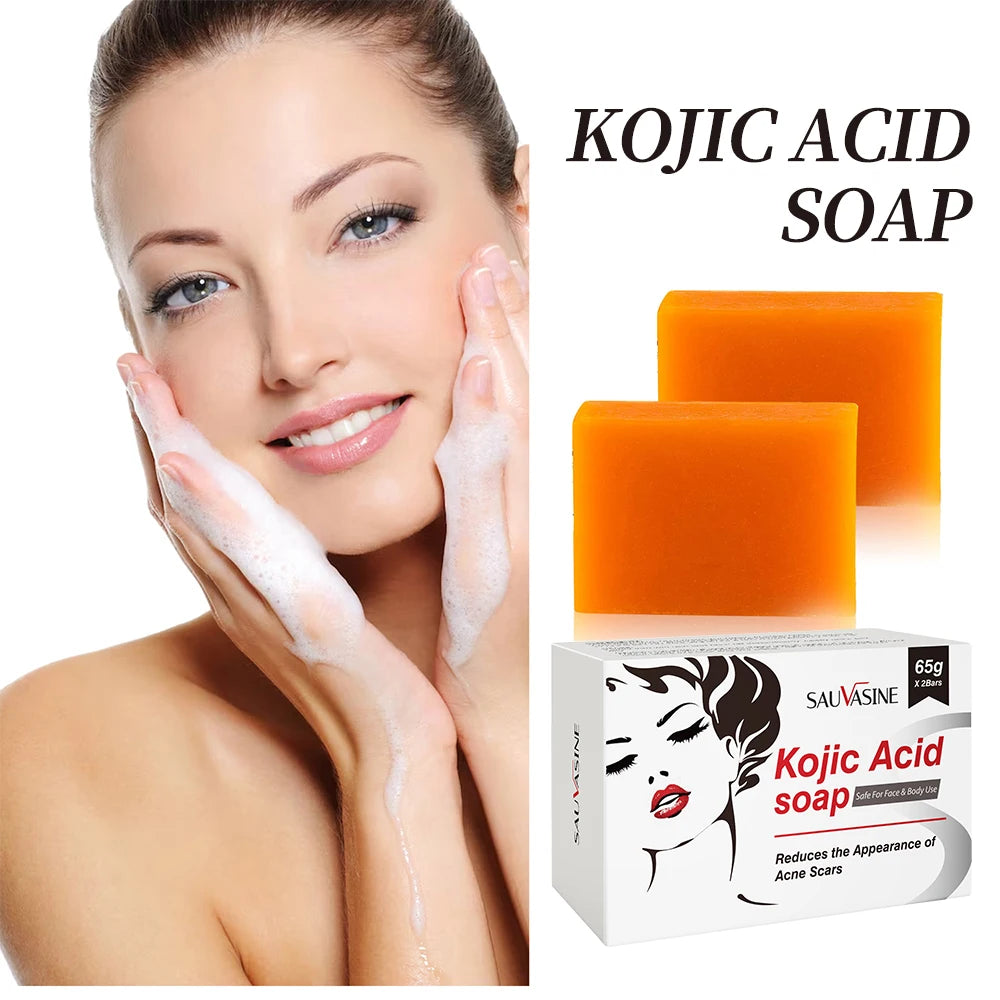 Kojic Acid Skincare Set – Cream, Serum, Soap & Cleanser