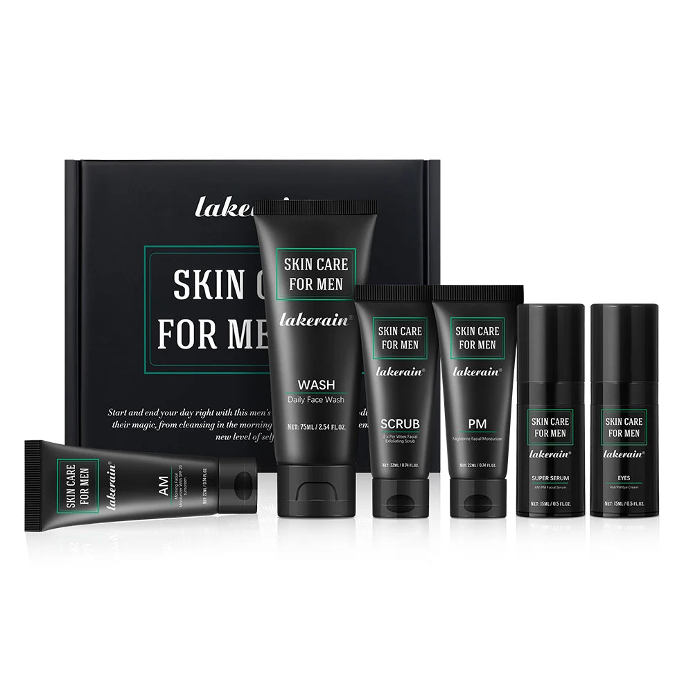 Men's Essential Skincare Routine Set — Spa Tool Kit, Daily Routine, Gift | Beautifully Within