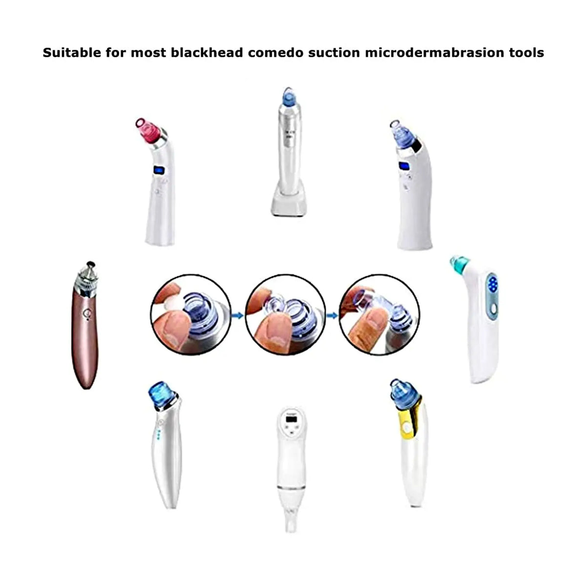 200 Pcs Microdermabrasion Cotton Filters For Facial Vacuum Machine
