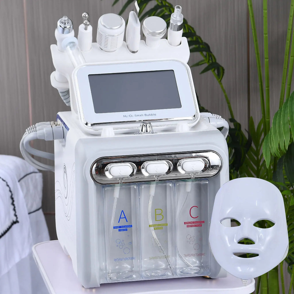 7-in-1 Hydrofacial Elite Machine — Aqua Peeling & Skin Rejuvenation System