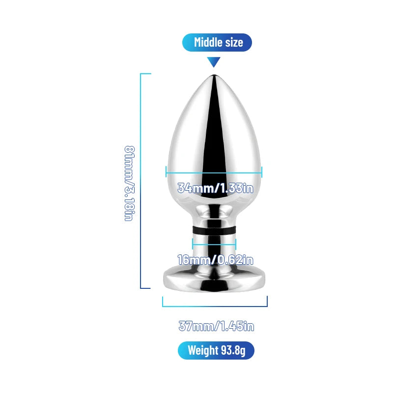 Remote Control Electric Shock Anal Plug