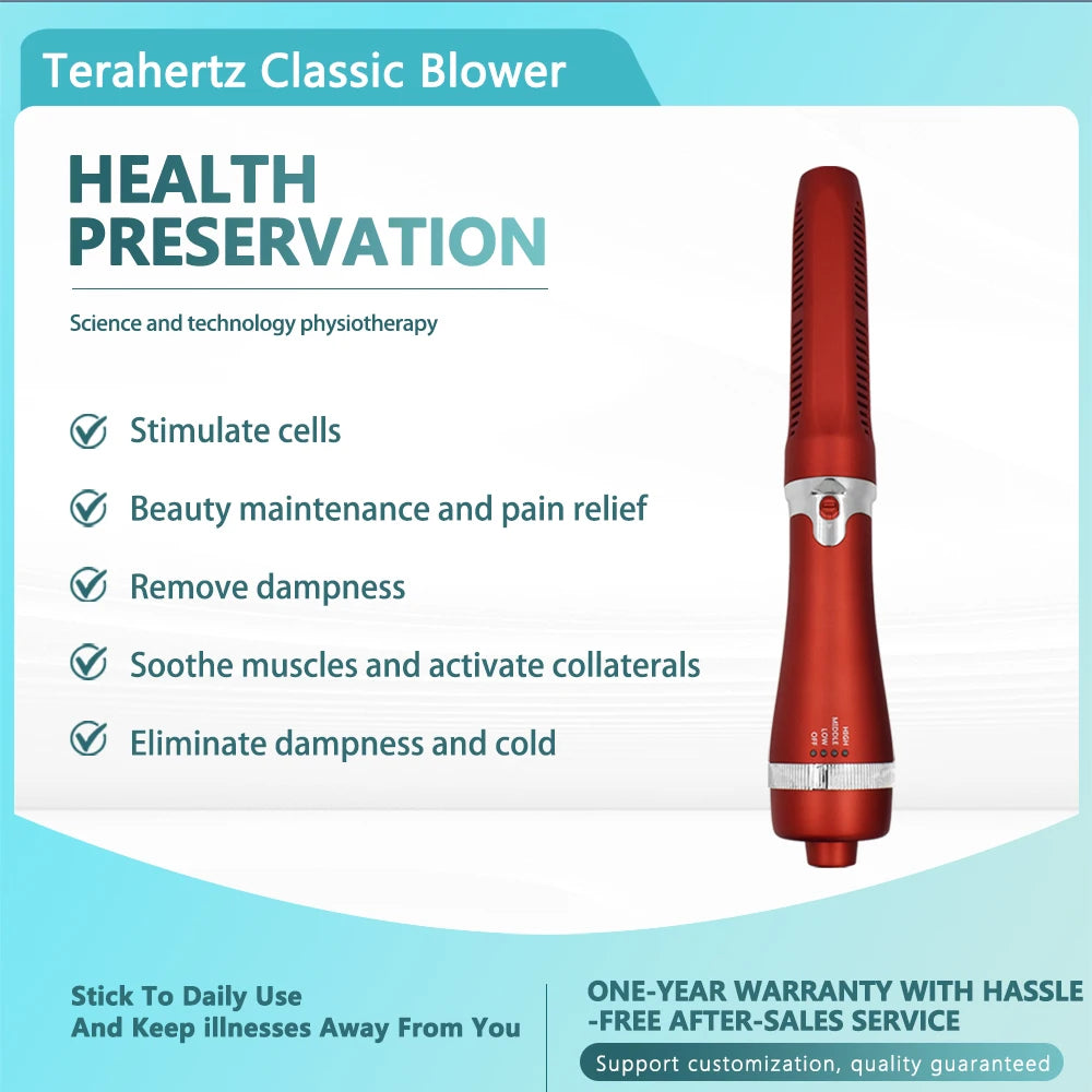 IteraCare 11.0 Pro Terahertz Health Instrument Blue Lightwave Small God Blowing Generator Magnet Tool Itera care Massage Quatum