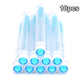 10PCS Diamond Eyelash Brushes – Spoolies & Wands