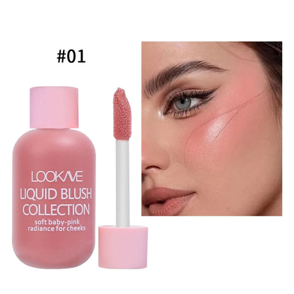 Waterproof Liquid Blush – Long-Lasting Velvet Face Tint