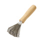 Metal Wire Hairbrush Cleaner – Wooden Handle Comb Rake