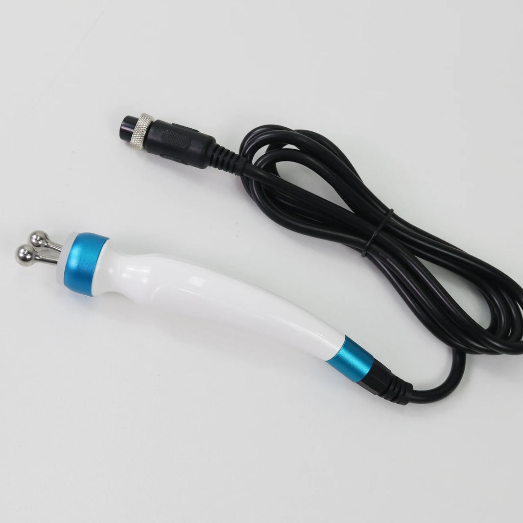 Ultrasonic Skin Scrubber Facial Pore Cleanser Probe With Jet Peel And EMS Modes