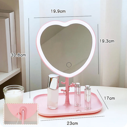 Portable LED Makeup Mirror Compact