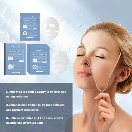 Face mask magic on the skin