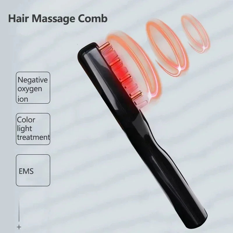 Vibration Scalp Massage Comb — Hair Growth Therapy - image 3