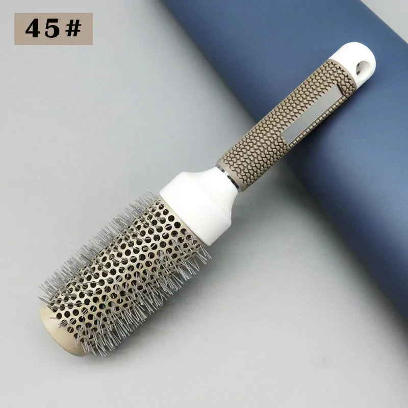 Round Hair Brush – Curling & Styling Salon Hair Comb