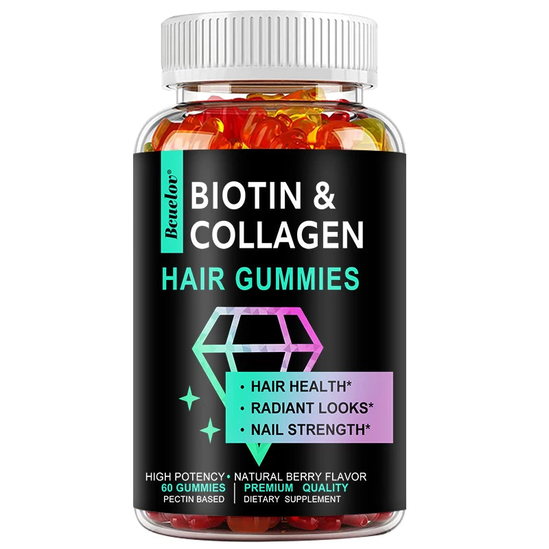 Non-GMO Biotin & Collagen Gummies