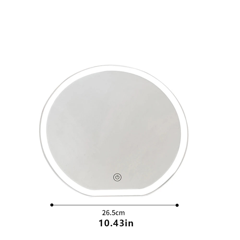 Round LED Vanity Mirror with Touch Control
