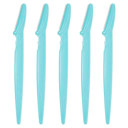 Stainless Steel Eyebrow Trimmer Set (5pcs)
