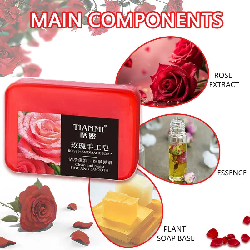 Rose Essential Oil Soap — Bath Soak | Beautifully Within