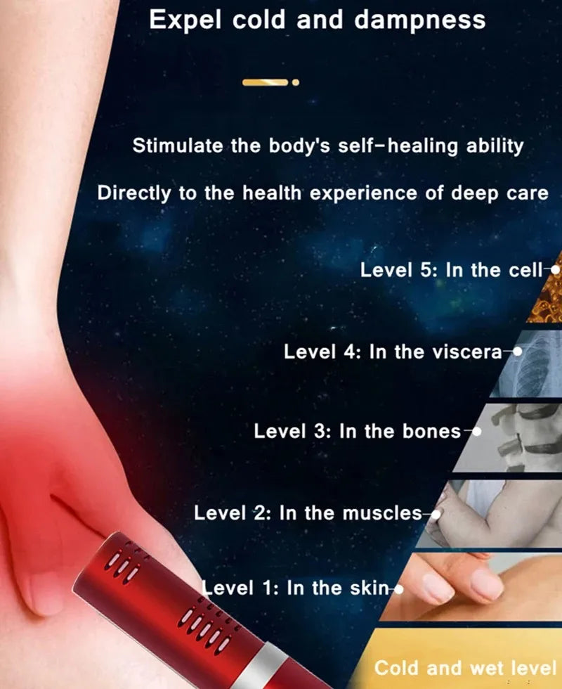 Cell Light Magnetic Healthy Device Terahertz Wave Body Care Pain Relief Magnetic Healthy Electric Heating Therapy Physiotherapy