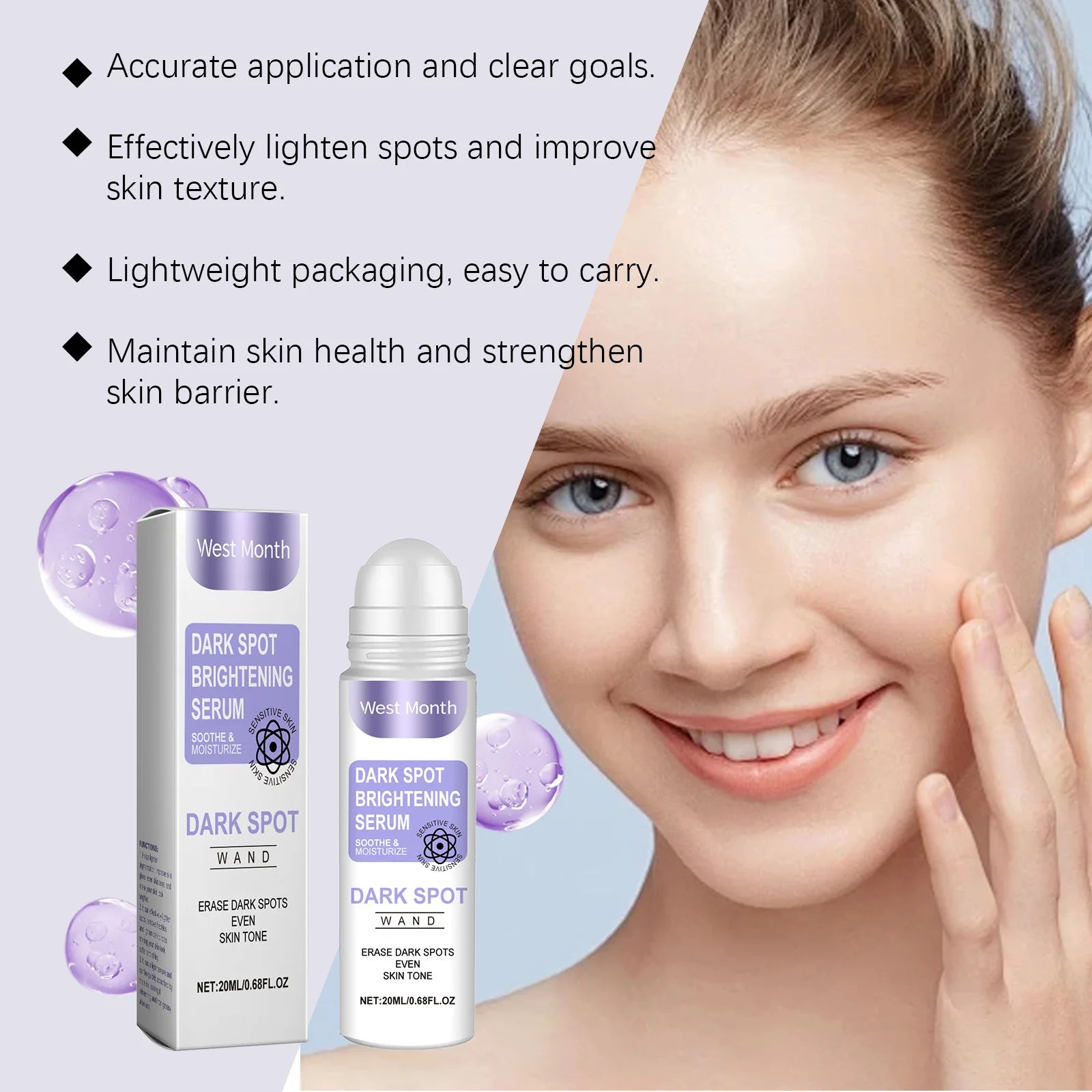 Niacinamide Facial Serum Fade Fine Line Moisturzing Brightening Rejuvenation Shrink Pores Fade Melanin Vitamin C Serum Skin Care