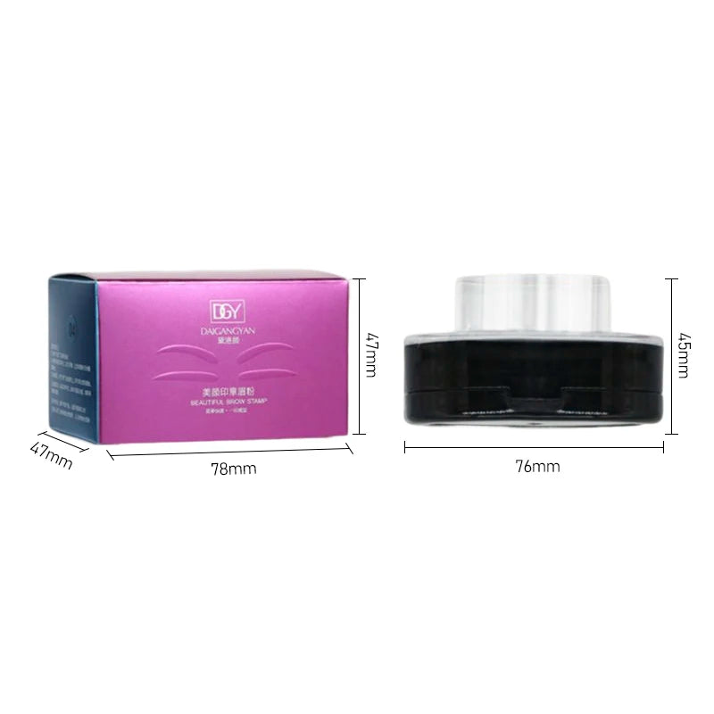 Eyebrow Stamp & Stencil Kit – Waterproof Brow Set