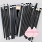 Makeup Brush Set (8–20pcs) – Foundation & Eyeshadow