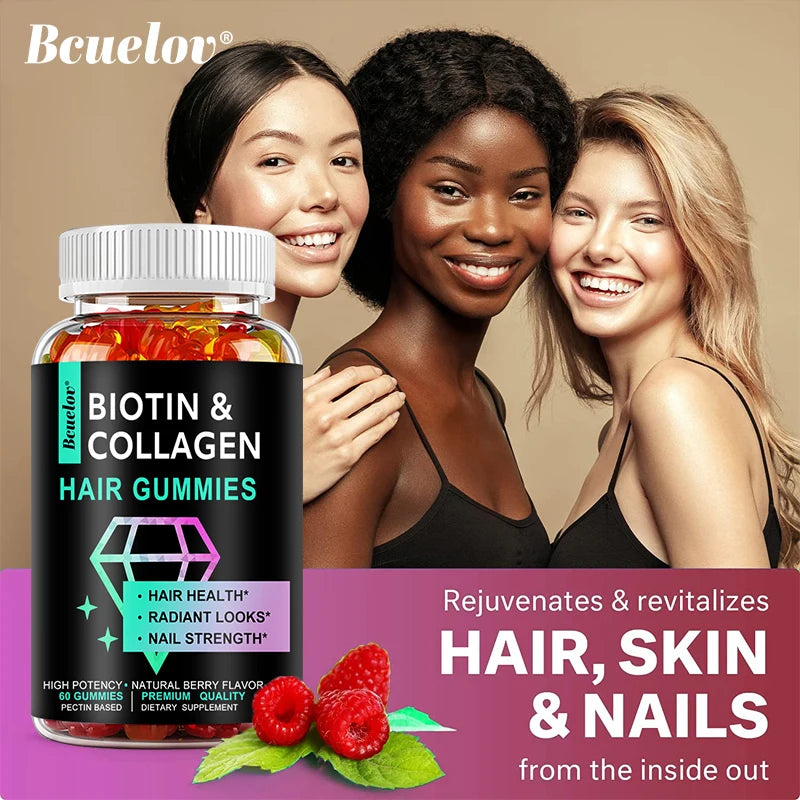Non-GMO Biotin & Collagen Gummies