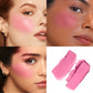 PHOFAY Cream & Powder Blush Duo – Matte & Dewy Finish