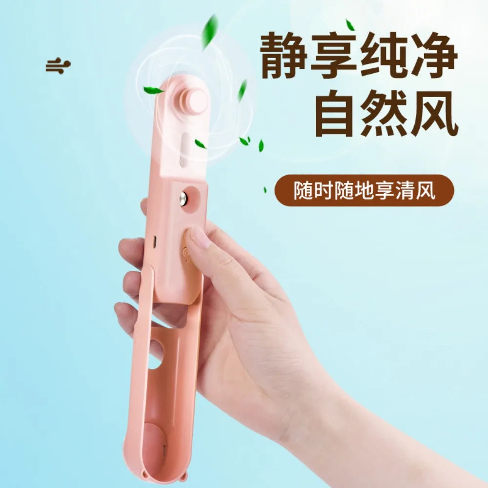 USB Mini Nano Spray & Fan – Portable Face Moisturizer & Cooler