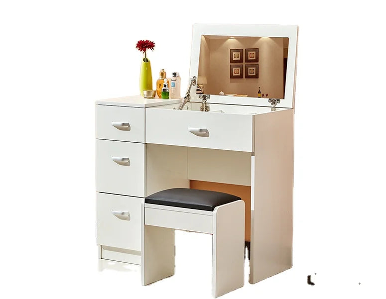 Compact Folding Corner Vanity Table — Small space, big glow-up | Beautifully Within