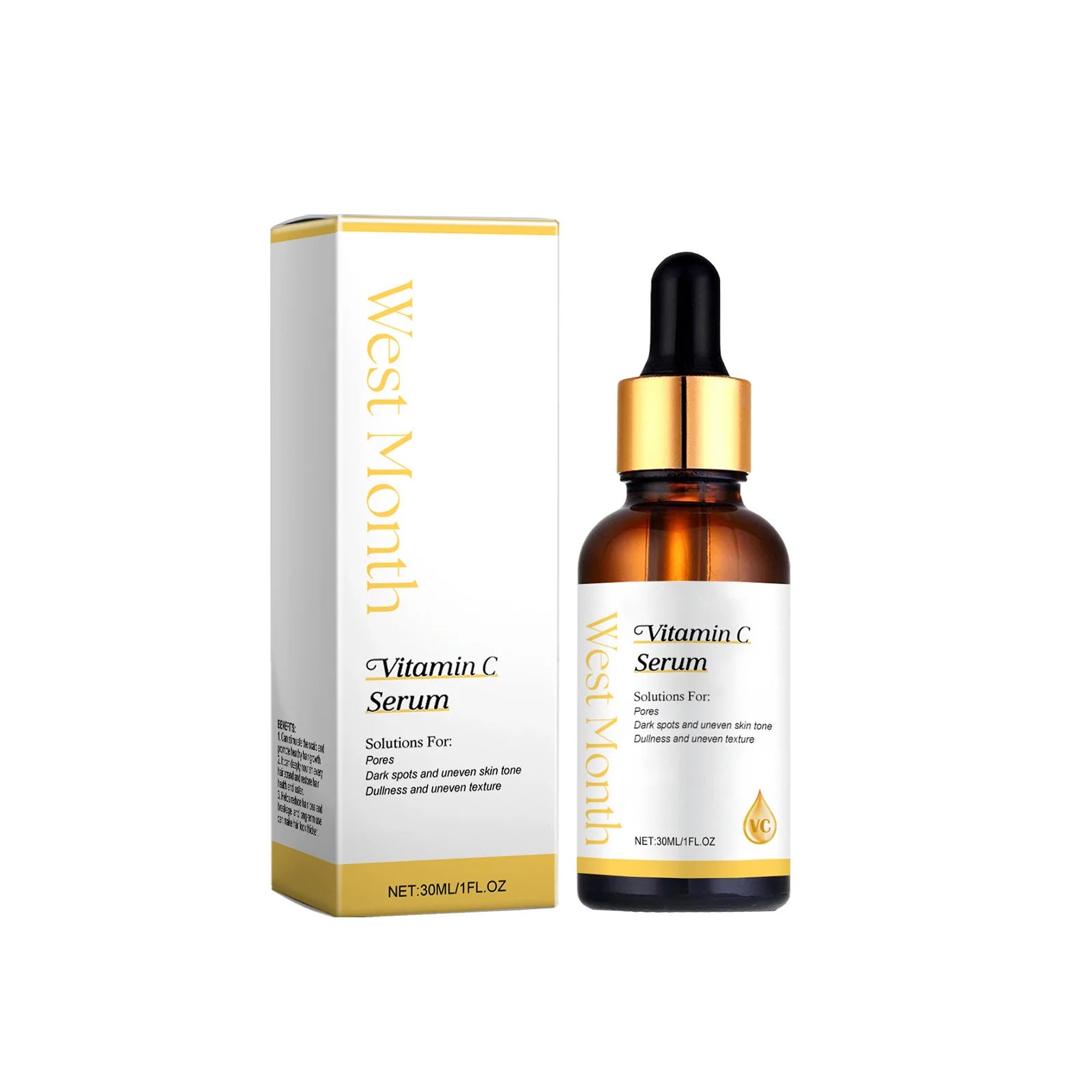 Niacinamide Facial Serum Fade Fine Line Moisturzing Brightening Rejuvenation Shrink Pores Fade Melanin Vitamin C Serum Skin Care