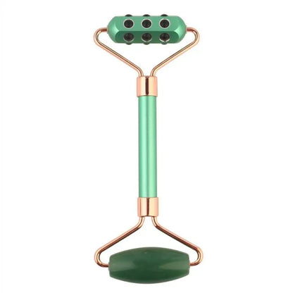 Rose Quartz Jade Roller – Anti-Aging Face Massager
