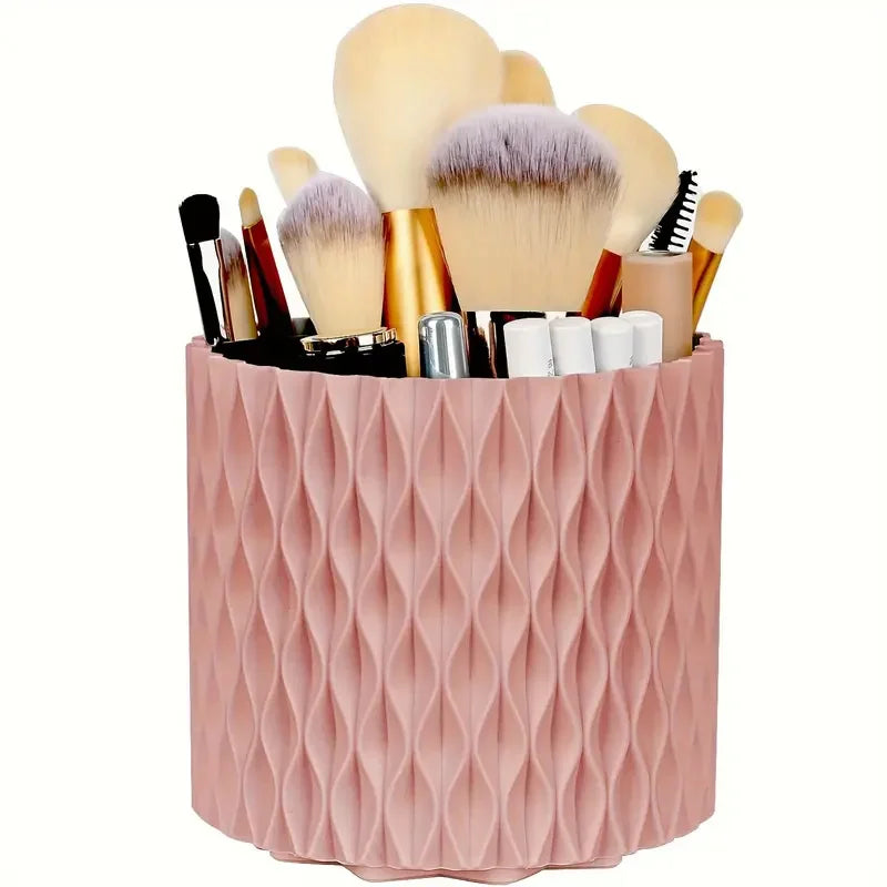 Rotating Makeup Organizer – 360° Brush & Tool Holder