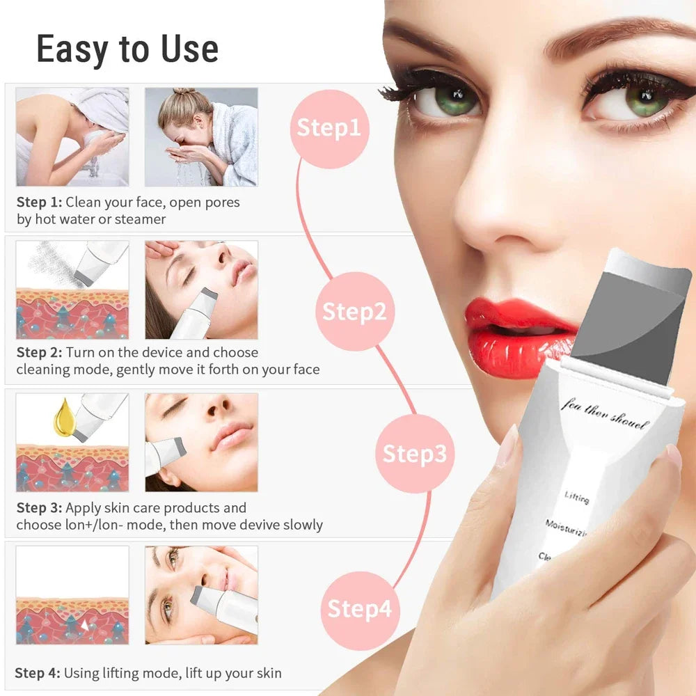 Electric Skin Scrubber – Blackhead & Acne Remover