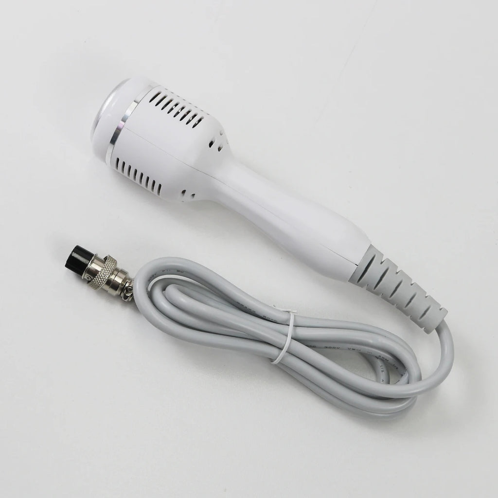Ultrasonic Skin Scrubber Facial Pore Cleanser Probe With Jet Peel And EMS Modes