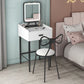 Light Luxury Small High-end Dressing Table Nordic Dressers Bedroom Furniture Modern Minimalist Creative Personality Makeup Table