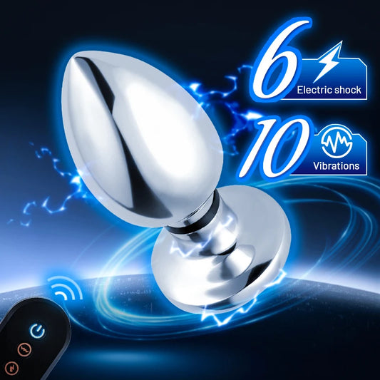 Remote Control Electric Shock Anal Plug