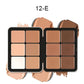 12-Color Concealer & Blush Palette – Matte Highlight & Contour