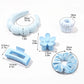 7PCS Skincare Headbands & Wristbands Set – Makeup & Face Wash