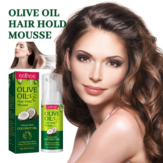 EELHOE Olive Oil Mousse – Curly Hair Styling Foam