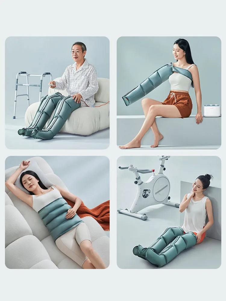 Leg Massager with Heat & Compression – Muscle Recovery Device