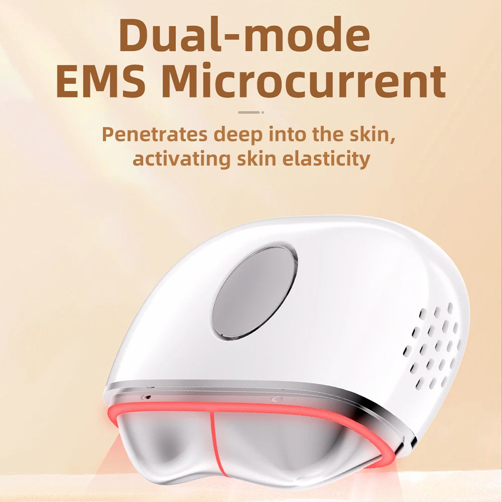 USB Microcurrent Facial Massager Hot Cold Skin Tightening Device