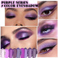 9 Color Purple Glitter Eyeshadow Palette