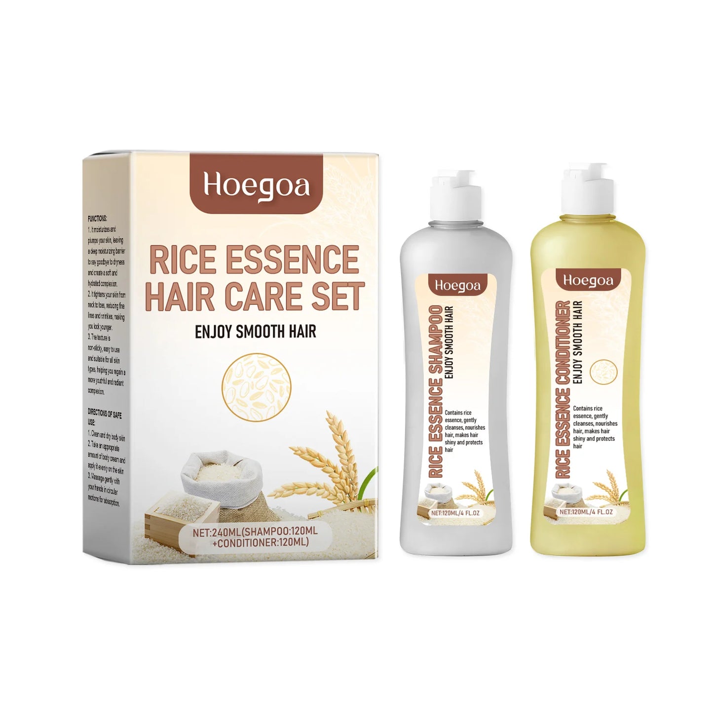 Hair Growth Shampoo & Conditioner – Nourish & Smooth