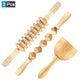 Wood Therapy Massage Tools – Anti-Cellulite Wooden Roller Set