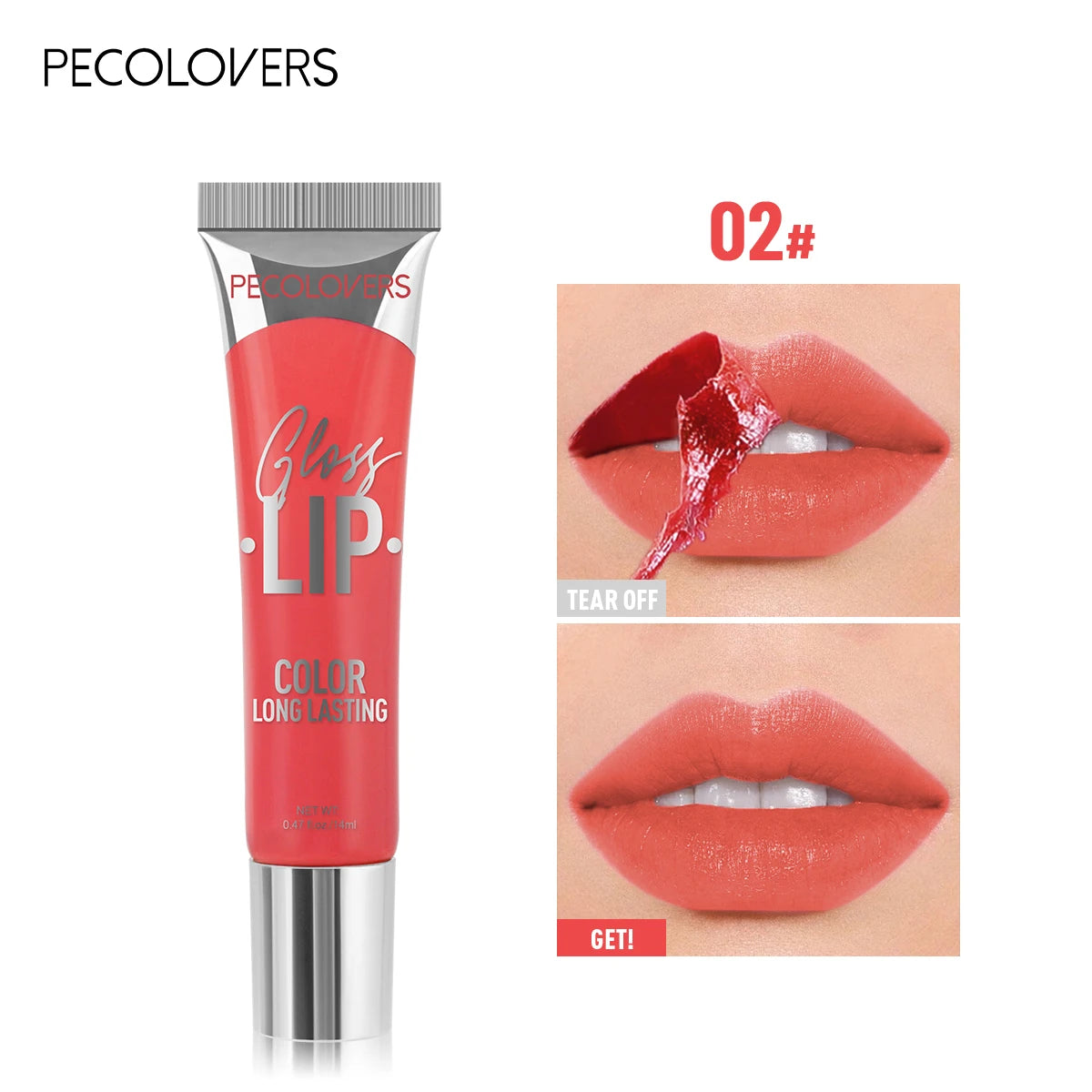 Peel-Off Lip Stain – Long Lasting Waterproof Tint