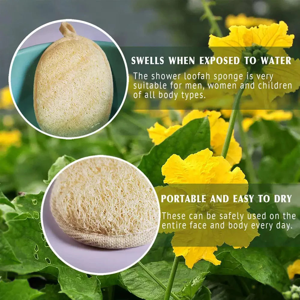 Loofah Sponge Bath Towel — Bath Linen, Self-Care | Beautifully Within