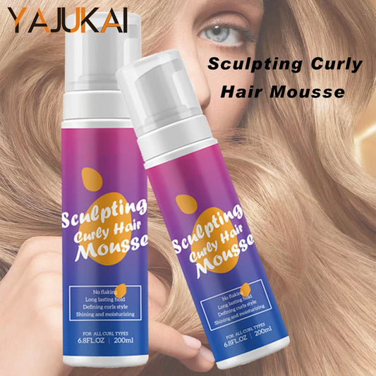 Sculpting Curl Mousse – Anti-Frizz, Moisturizing Hold