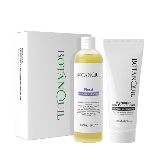 BOTÁNQUIL Argan Oil Shampoo & Conditioner – Moisturizing Set