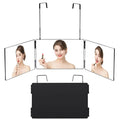 Foldable Three-Way Travel Vanity Mirror