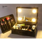 LED Cosmetic Case – Portable Makeup Toolbox with Adjustable Lighting