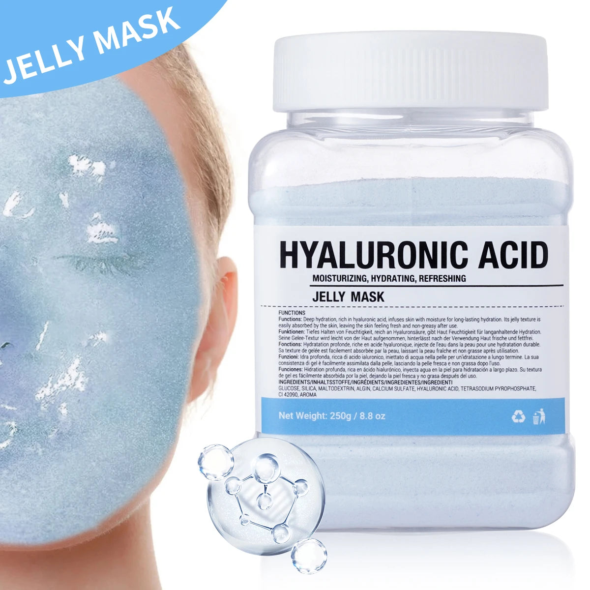 Rose Hydro Jelly Facial Mask Powder — Treat your skin to a professional-grade facial with this rose hydro jelly mask powder | Beautifully Within